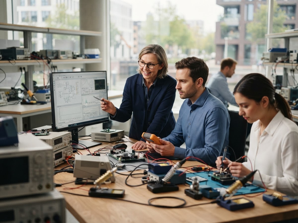 MiracobreATOM data-analyse team dat AI-modellen voor risicobeheer ontwikkelt